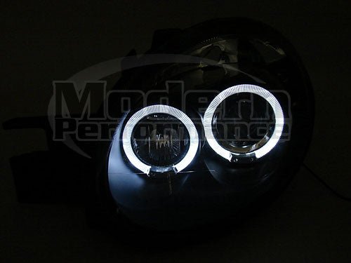 Version 1 LED Halo Projector Headlights, 03-05 Neon SRT-4