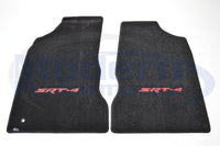 #dodgeneonsrt4floormatsred