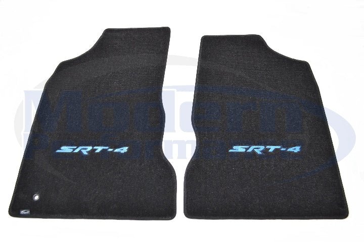 #dodgeneonsrt4floormatsblue