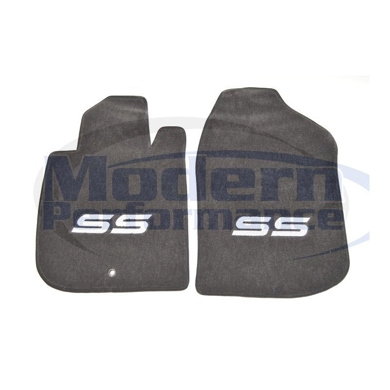 GM Officially Licensed SS Logo Floor Mats, 05-10 Cobalt SS