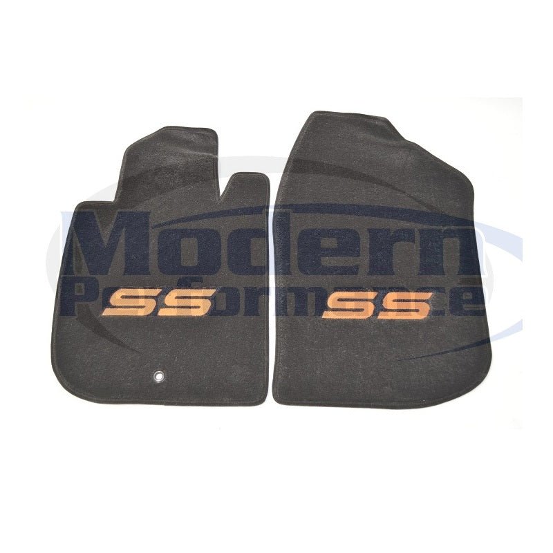 GM Officially Licensed SS Logo Floor Mats, 05-10 Cobalt SS