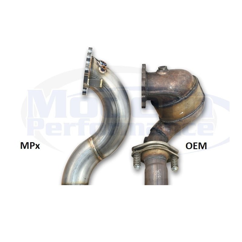 MPx 3.5" O2 Housing / Downpipe w/ Cat, 08-09 Caliber SRT-4