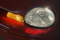 DEPO Euro Diamond Chrome Headlights PLUS front turn signals, 95-99 Neon