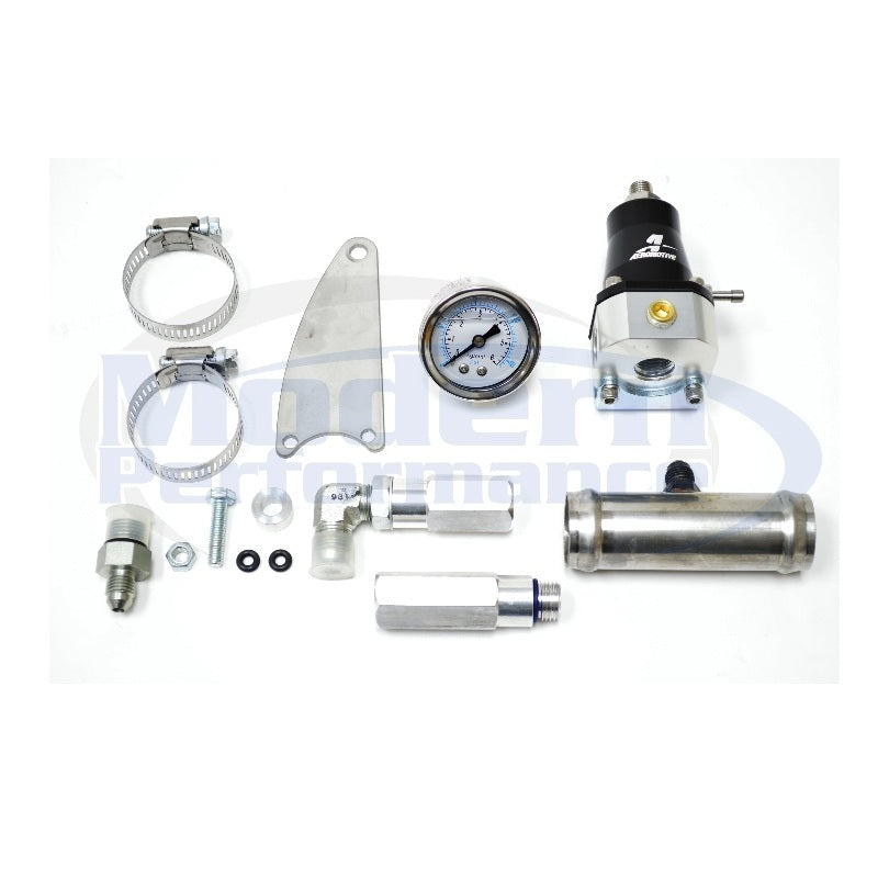 AGP Fuel Return Line Kit & Deatschwerks Injector Combo, 03-05 Neon SRT-4