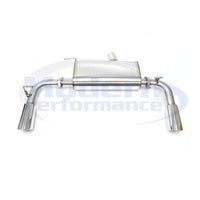 MPx Dual Exit Rear Section Exhaust, 08-09 Caliber SRT-4