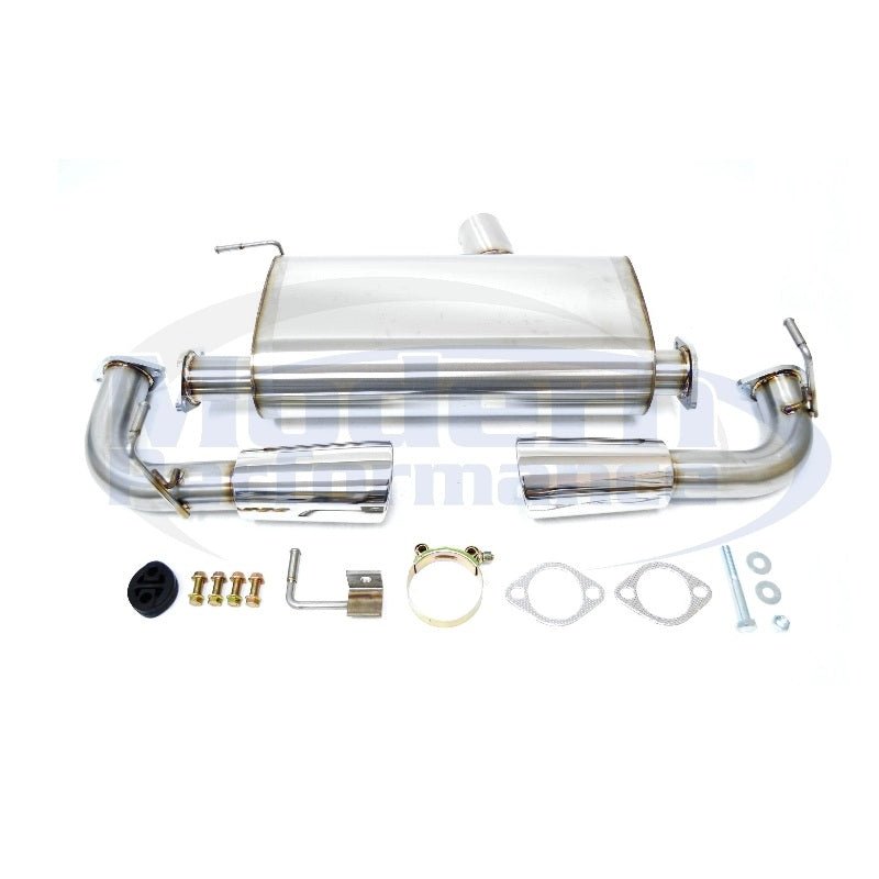 MPx Dual Exit Rear Section Exhaust, 08-09 Caliber SRT-4