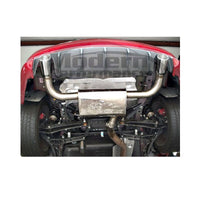 MPx Dual Exit Rear Section Exhaust, 08-09 Caliber SRT-4