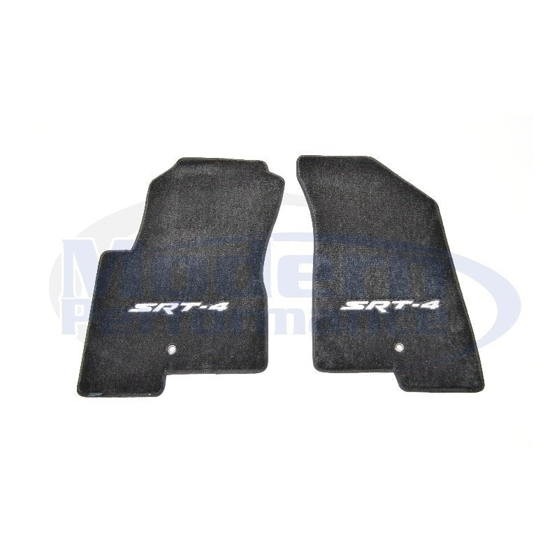 Mopar Officially Licensed SRT Logo Floor Mats, 08-09 Caliber SRT-4