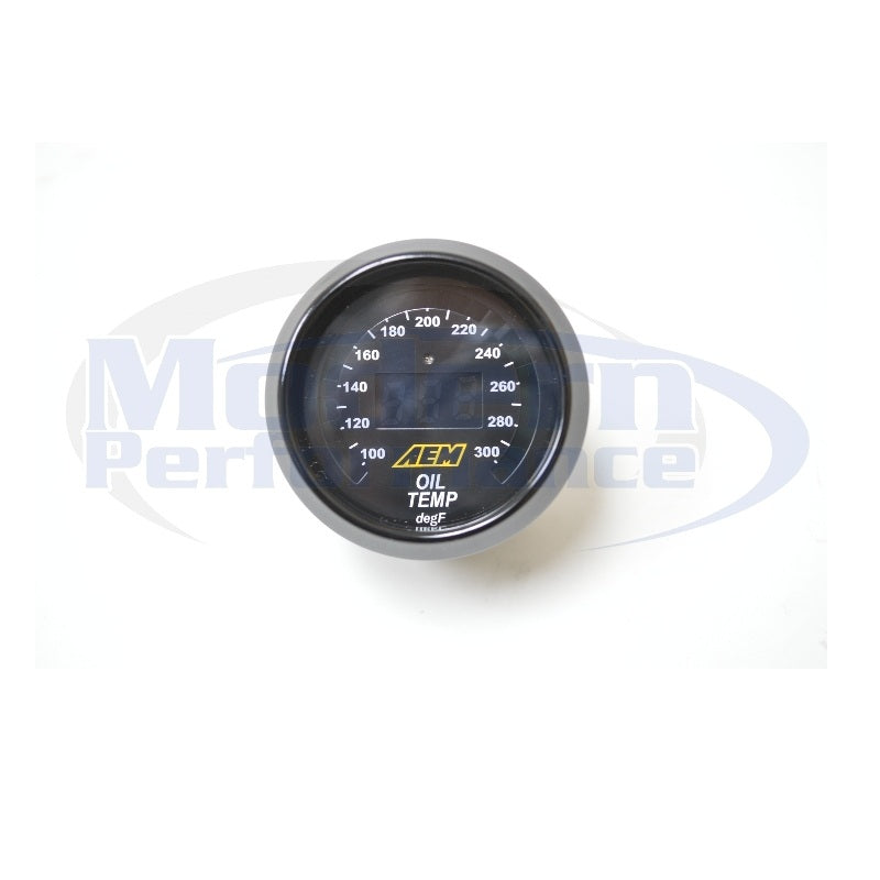 AEM Digital Oil/Water/Trans Temperature Gauge (100-300 Degree)