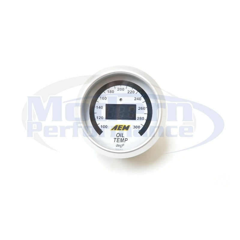 AEM Digital Oil/Water/Trans Temperature Gauge (100-300 Degree)