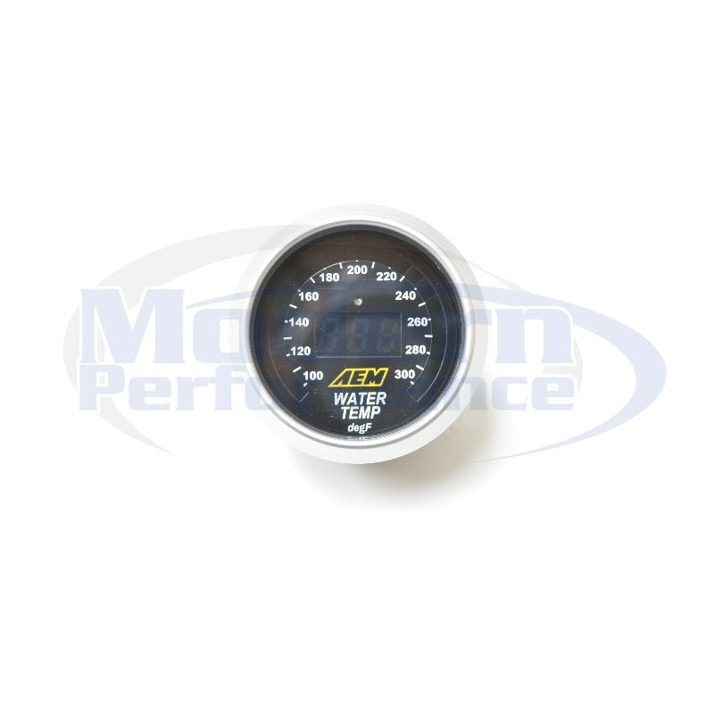 AEM Digital Oil/Water/Trans Temperature Gauge (100-300 Degree)