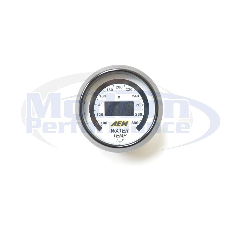 AEM Digital Oil/Water/Trans Temperature Gauge (100-300 Degree)