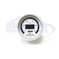 AEM Digital Oil/Fuel Pressure Gauge (0-100 PSI)
