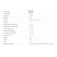 Crower Camshafts, 03-05 Neon SRT-4 / 01-10 PT Cruiser