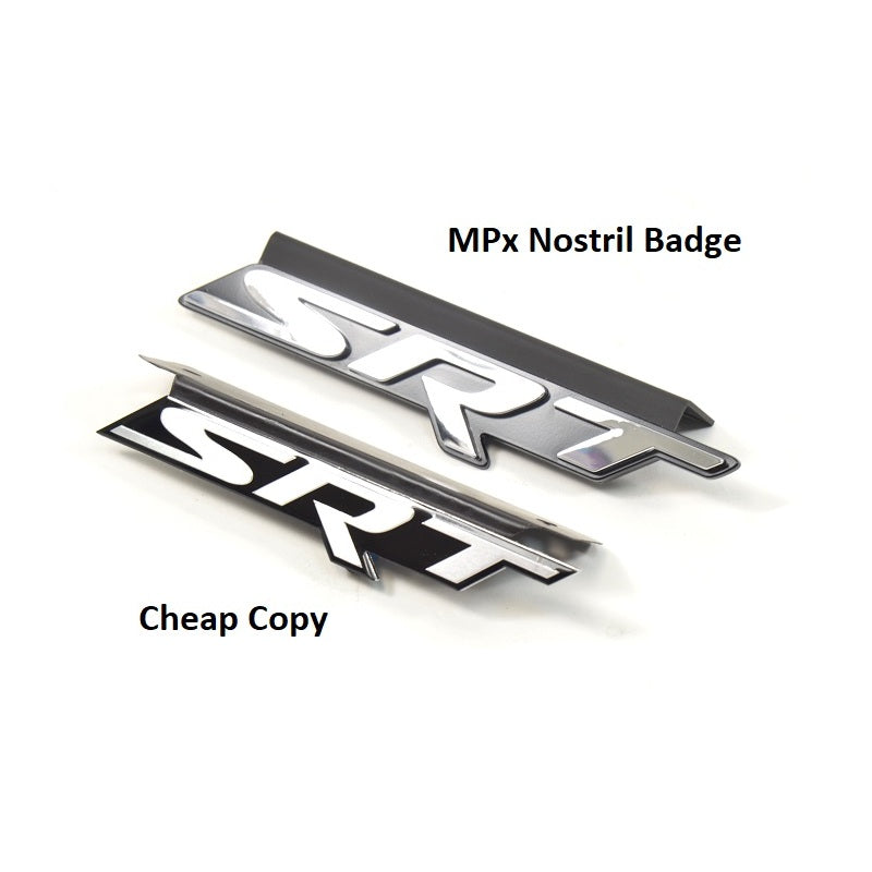 MPx "SRT" Nostril Badge Kit, 03-05 Neon SRT-4