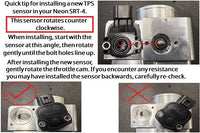 Mopar OEM TPS Sensor, 03-05 Neon SRT-4
