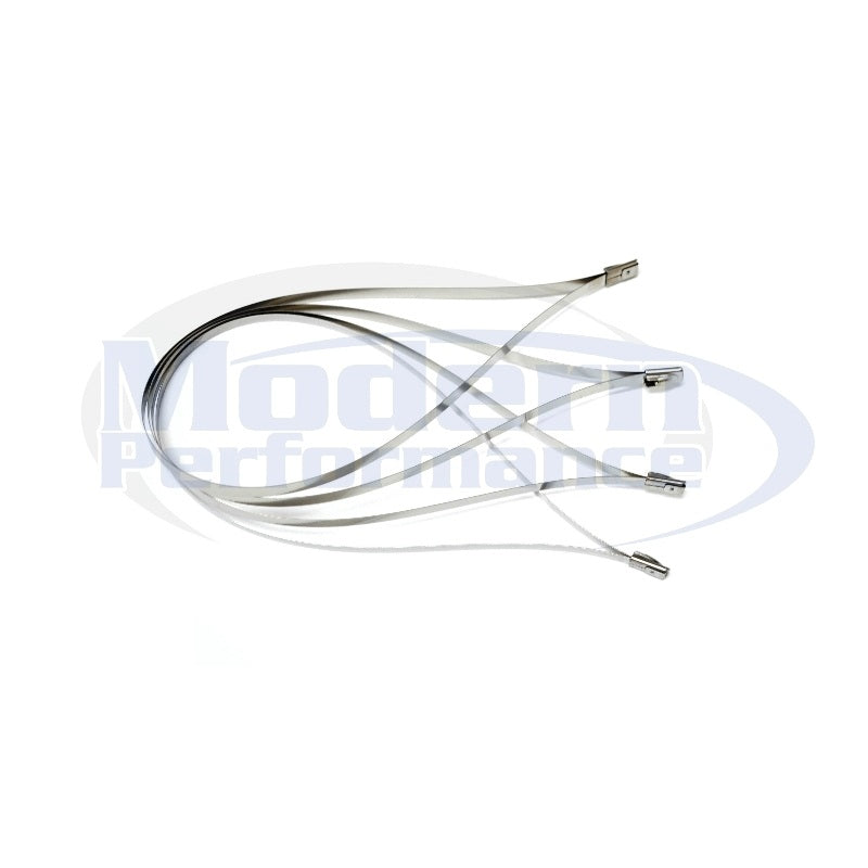 DEI SS Locking Ties 8"