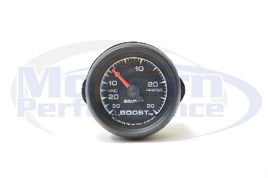 Autometer Mechanical Boost Gauge (-30/+30), Black